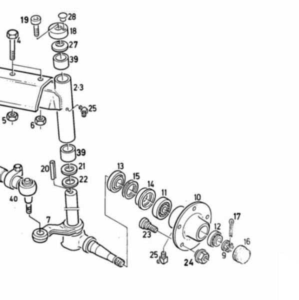 Dichtring Gummi f. Radnabe Deutz 05-Serie